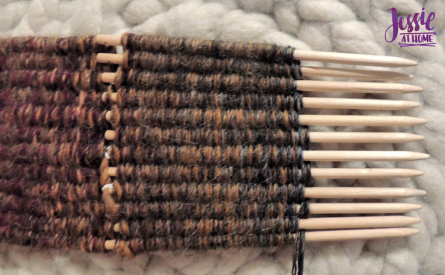 Stick Weaving Tutorial by Jessie at Home - Keep weaving and pulling and weaving