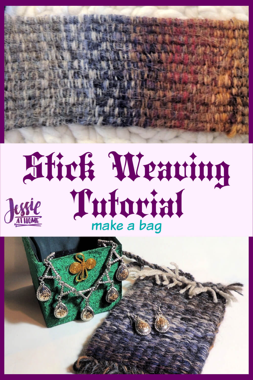 Stick Weaving Tutorial - a fun and useful medieval craft