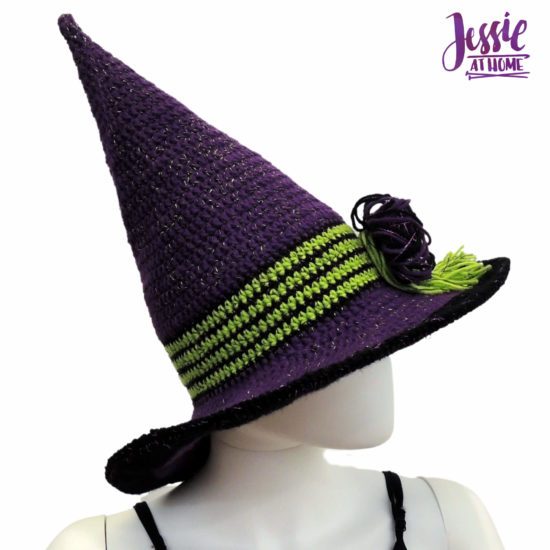 That Witch crochet witch hat pattern by Jessie At Home - 2