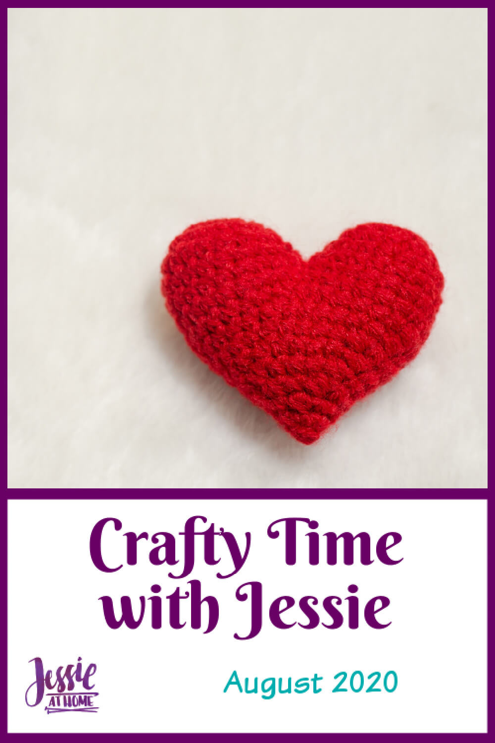 August 2020 Crafty Time with Jessie At Home - End of summer, start of fall, and school from home.