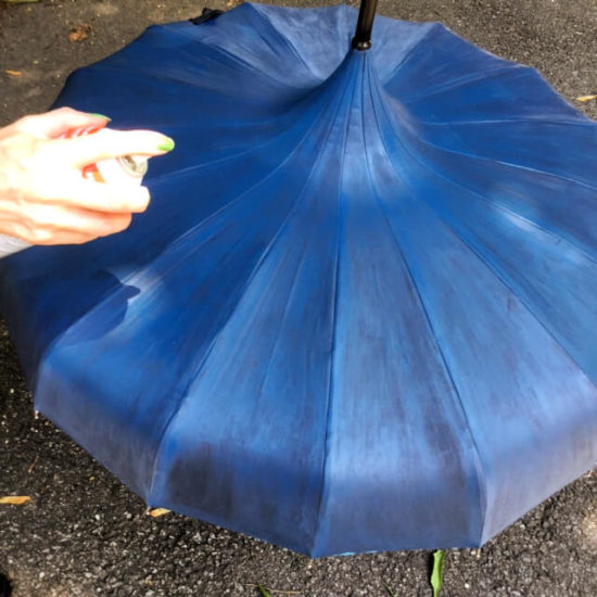 Painted Parasol Plaid FX craft tutorial by Jessie At Home - Step 9