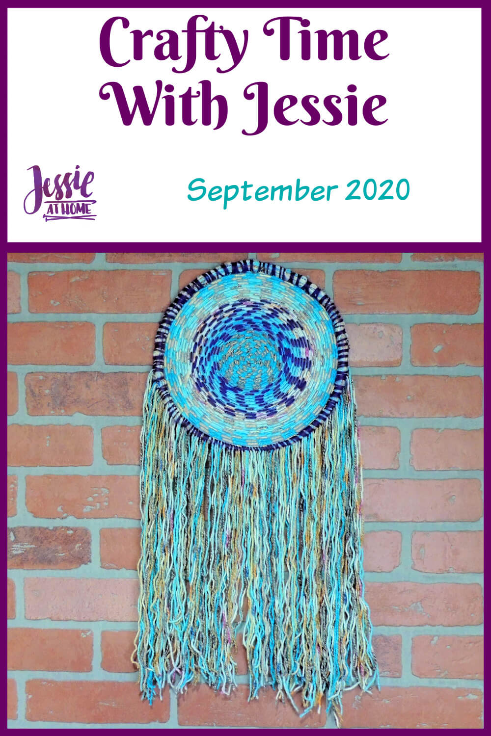 September 2020 Crafty Time with Jessie At Home - Here we go again - Pin 1