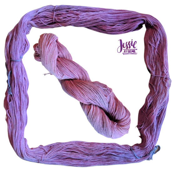 Earthues Botanical Dye for Dyeing Yarn by Jessie At Home - Lindy Chain Dyed with Cochineal