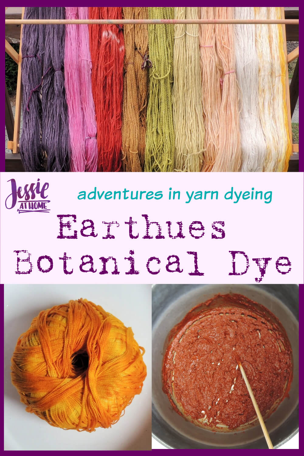 Earthues Botanical Dye for Dyeing Yarn - Adventures in Yarn Dyeing