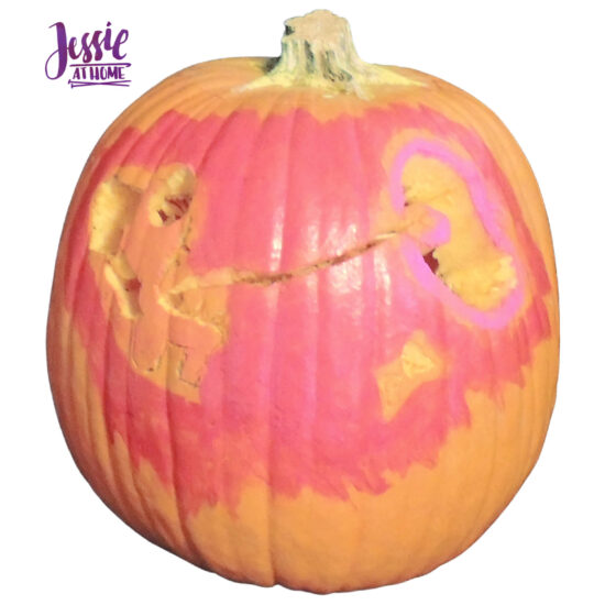 National Pumpkin Day and Fun with Felt by Jessie At Home - Kyla's Pumpkin