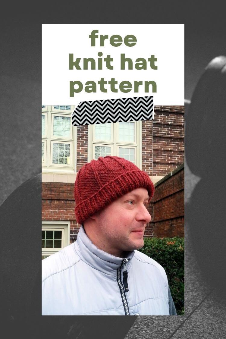 Matrix Hat - a knit pattern for when you need to escape