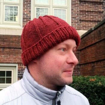 Matrix Hat - a knit pattern for when you need to escape