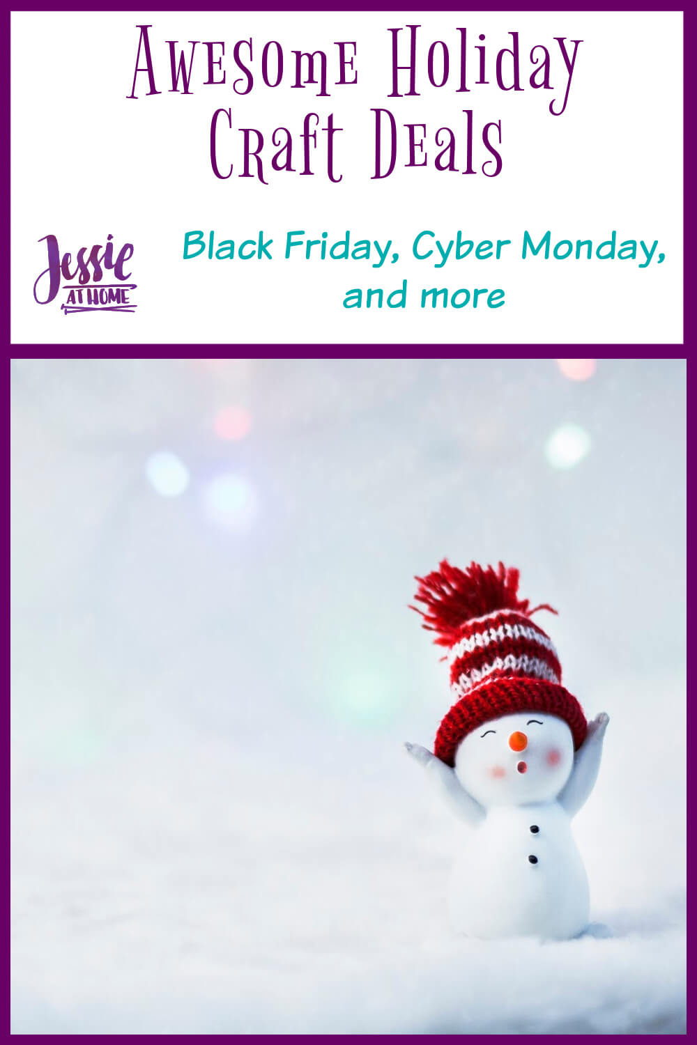 Awesome Holiday Craft Deals compiled by Jessie At Home - Pin 1