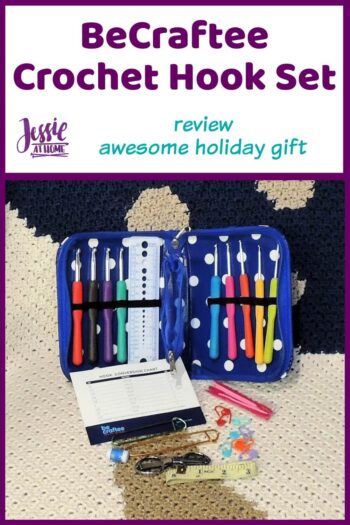 BeCraftee Crochet Hook Set Review by Jessie At Home - Pin 1