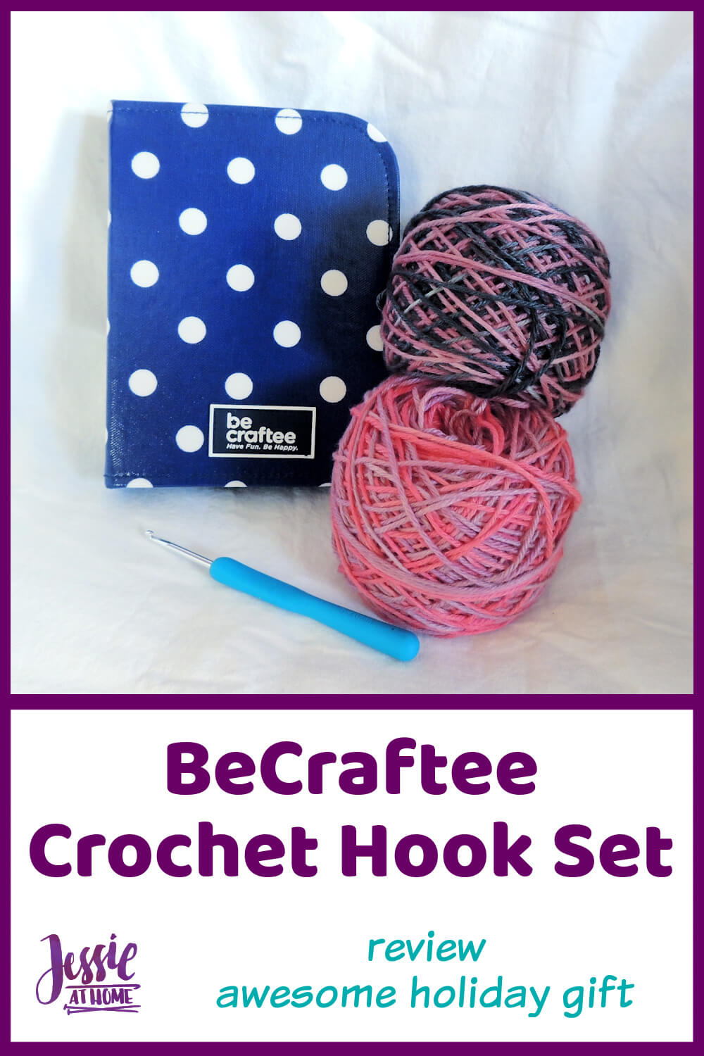 BeCraftee Crochet Hook Set - Awesome Holiday Gift!