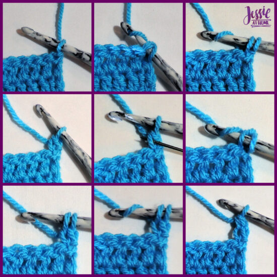 DCH2 - Double Chain Two video, photo, and written Stitchopedia tutorial by Jessie At Home - Dch2 Step by Step Photos