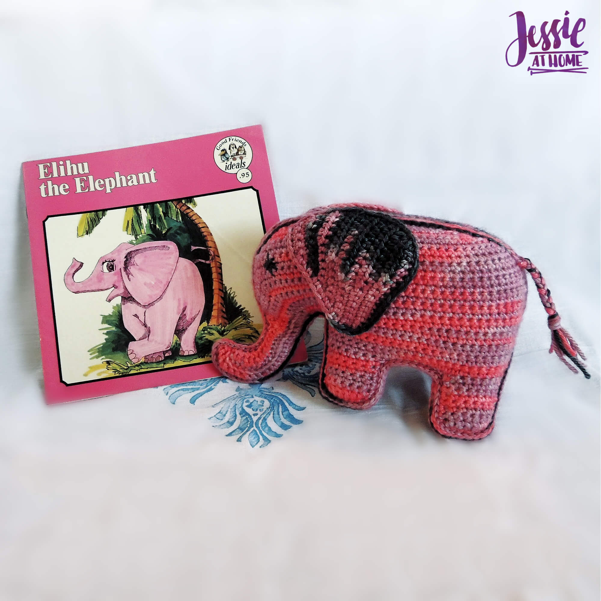 Elihu the Elephant Crochet Pattern by Jessie At Home - Elihu 1