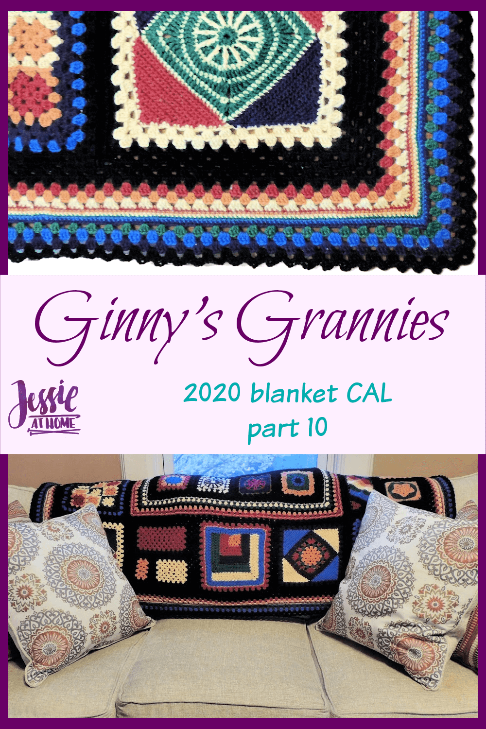 Ginny\'s Grannies CAL Part 10 - we\'re finishing up this month!