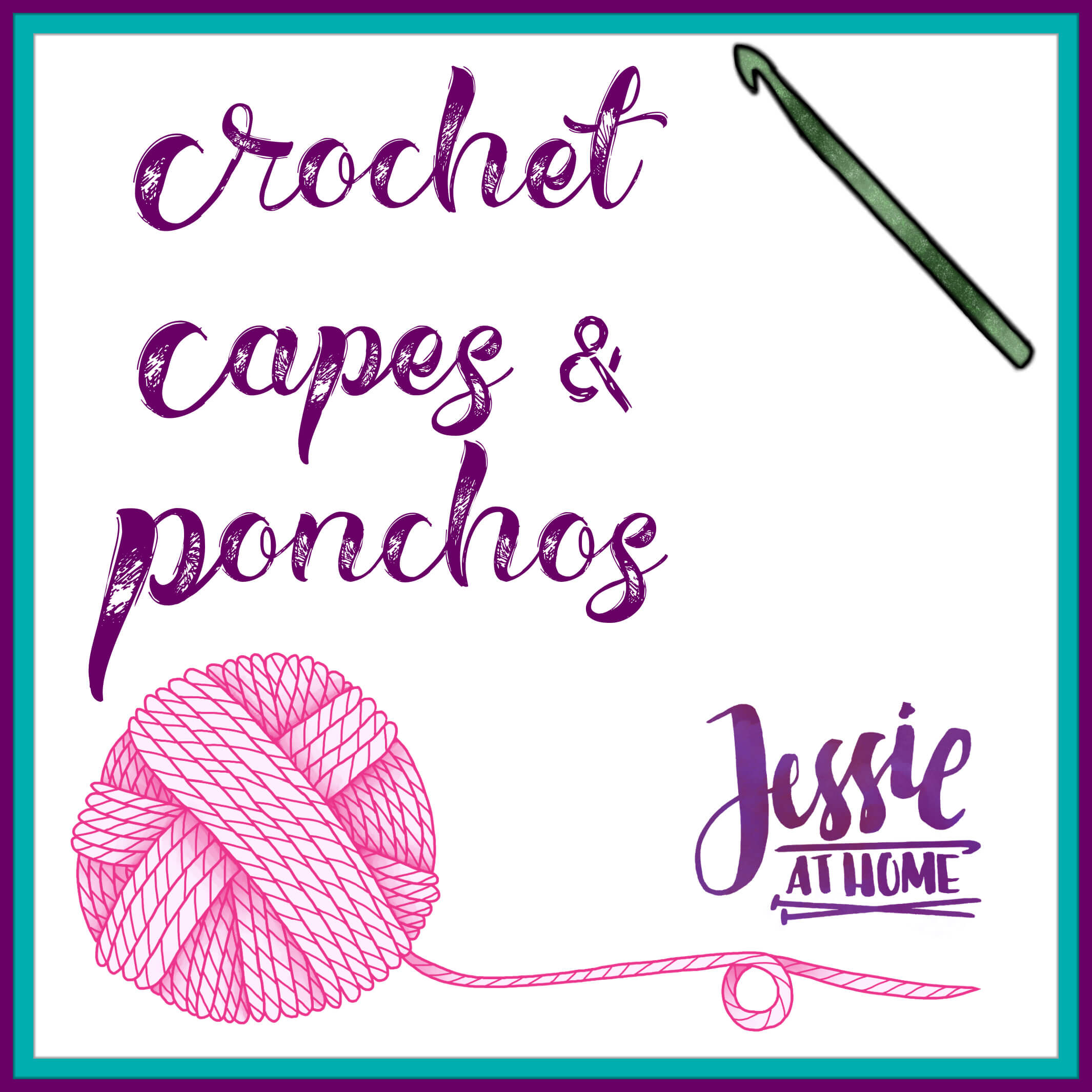 Crochet Capes & Ponchos Menu on Jessie At Home