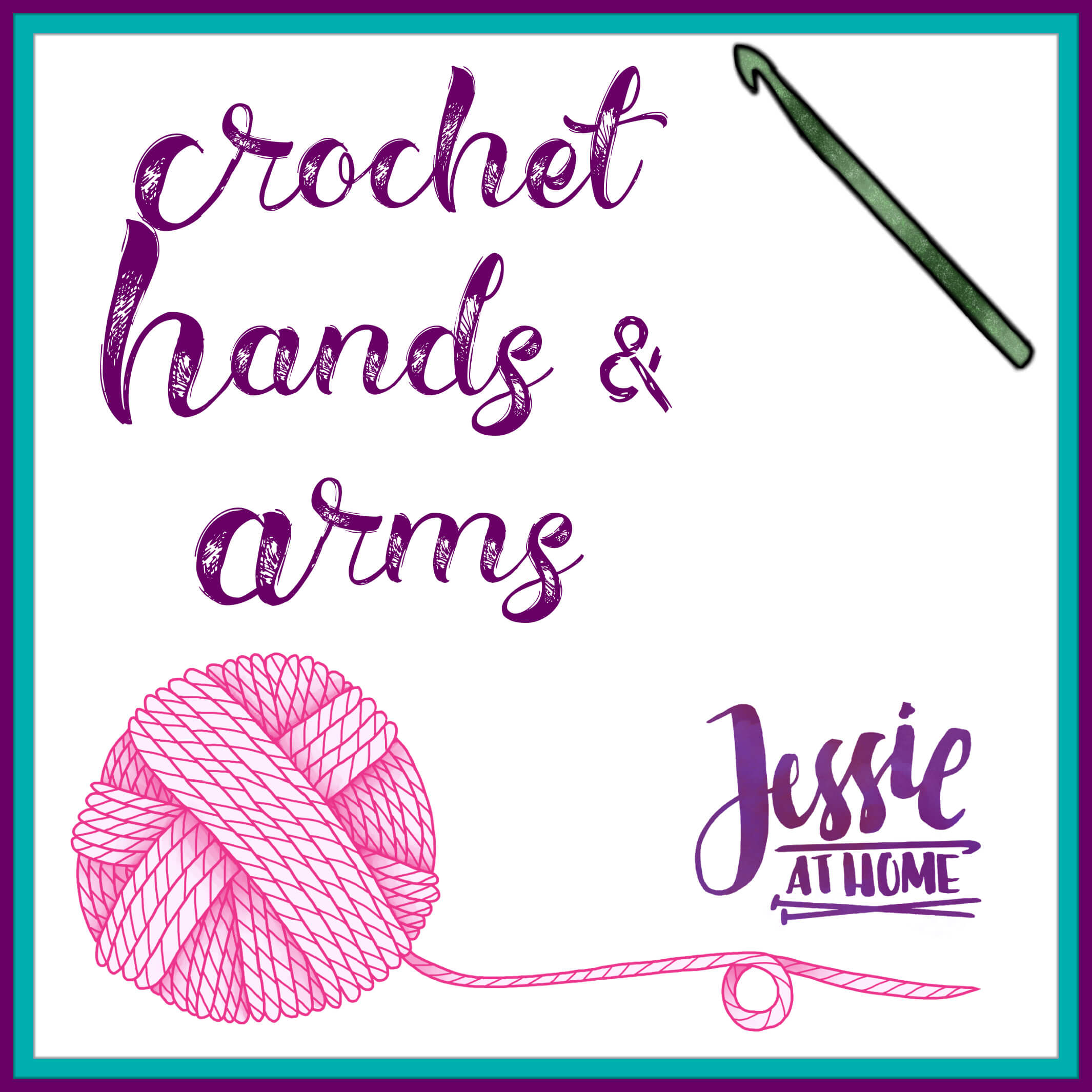 Crochet Hands & Arms Menu on Jessie At Home
