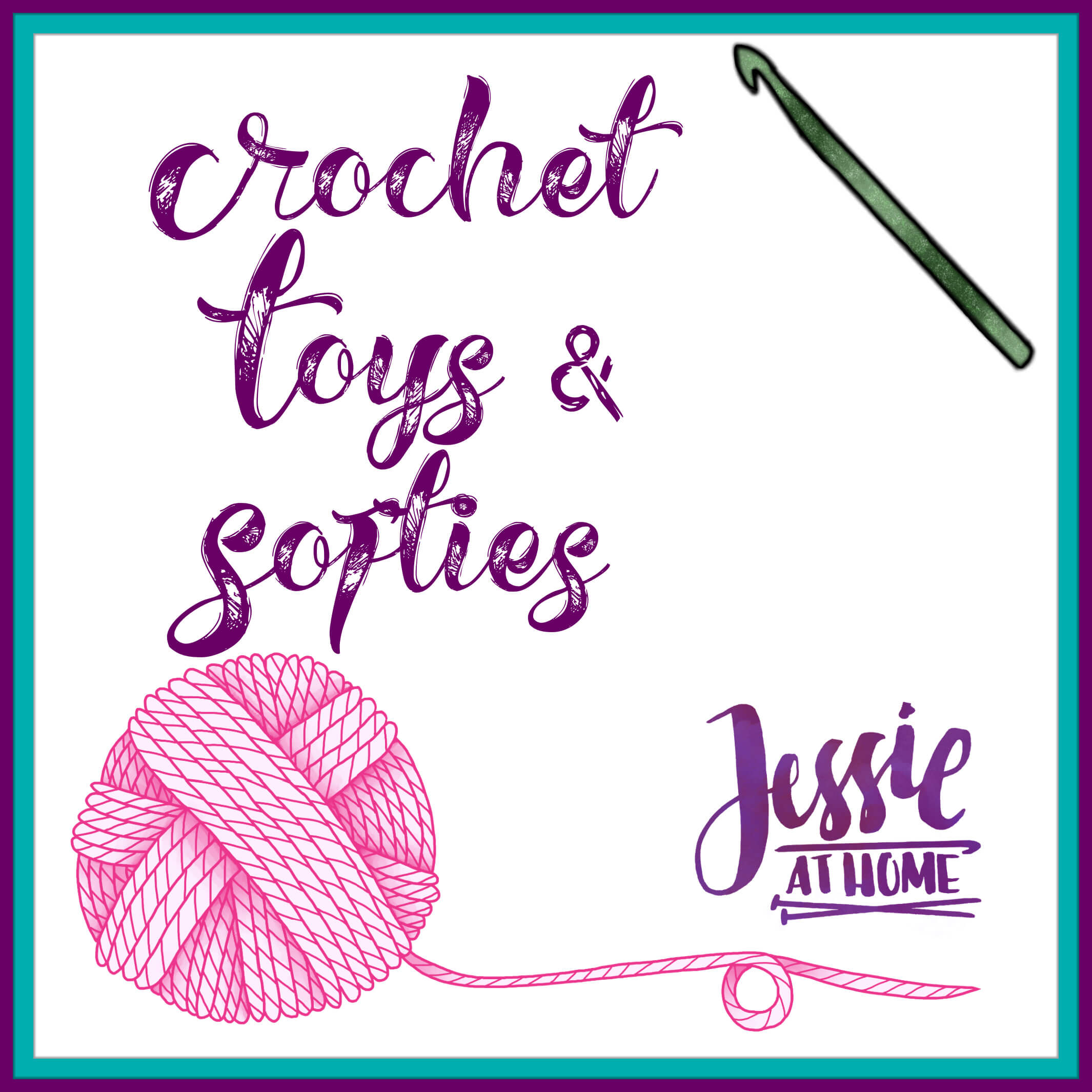 Crochet Toys & Softies Menu on Jessie At Home