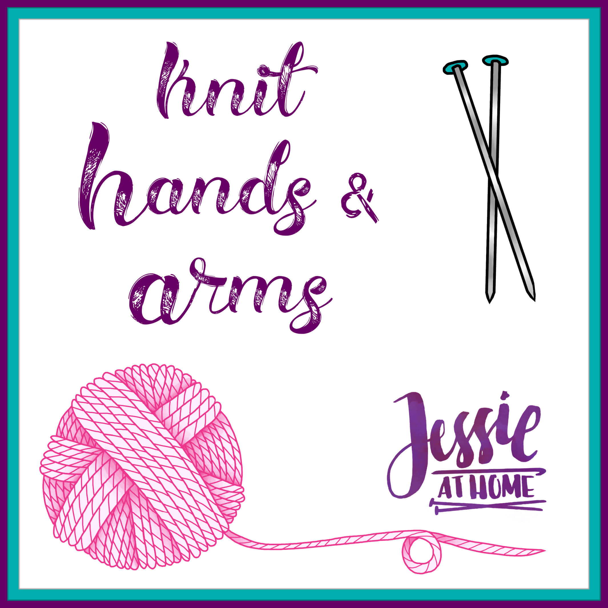 Knit Hands & Arms Menu on Jessie At Home