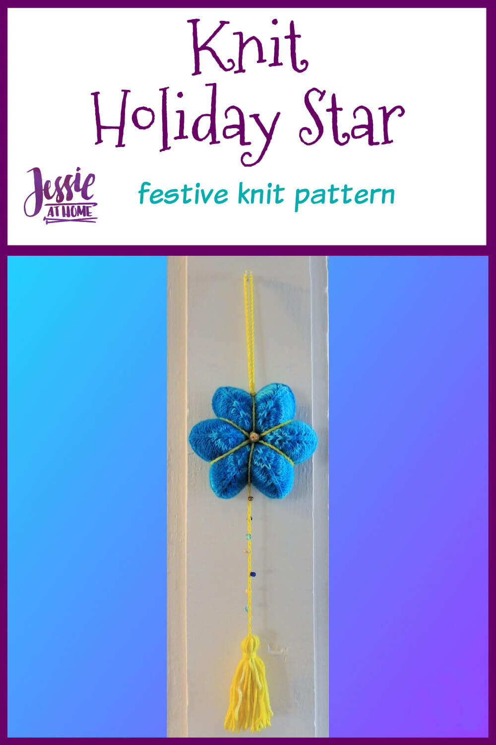 Knit Holiday Star - Shine On This Holiday Season!