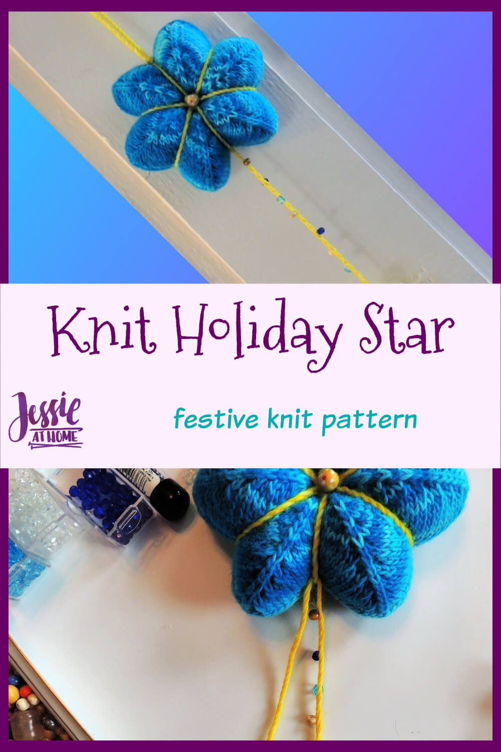 Knit Holiday Star - Shine On This Holiday Season!
