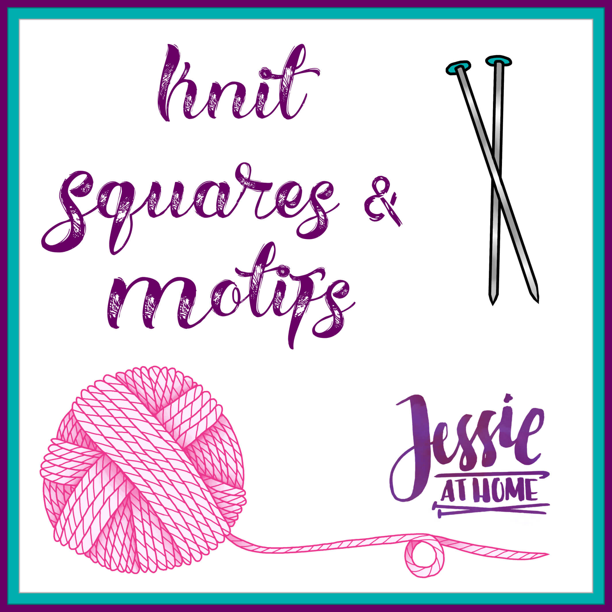 Knit Squares & Motifs Menu on Jessie At Home