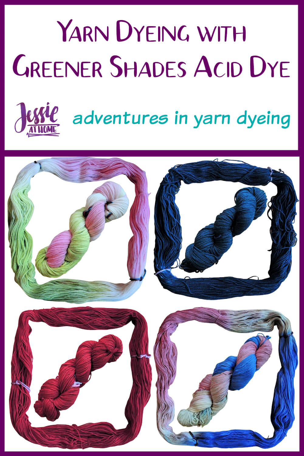 Yarn Dyeing with Greener Shades Acid Dye