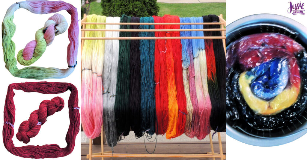 Yarn Dyeing with Greener Shades Acid Dye by Jessie At Home - Social