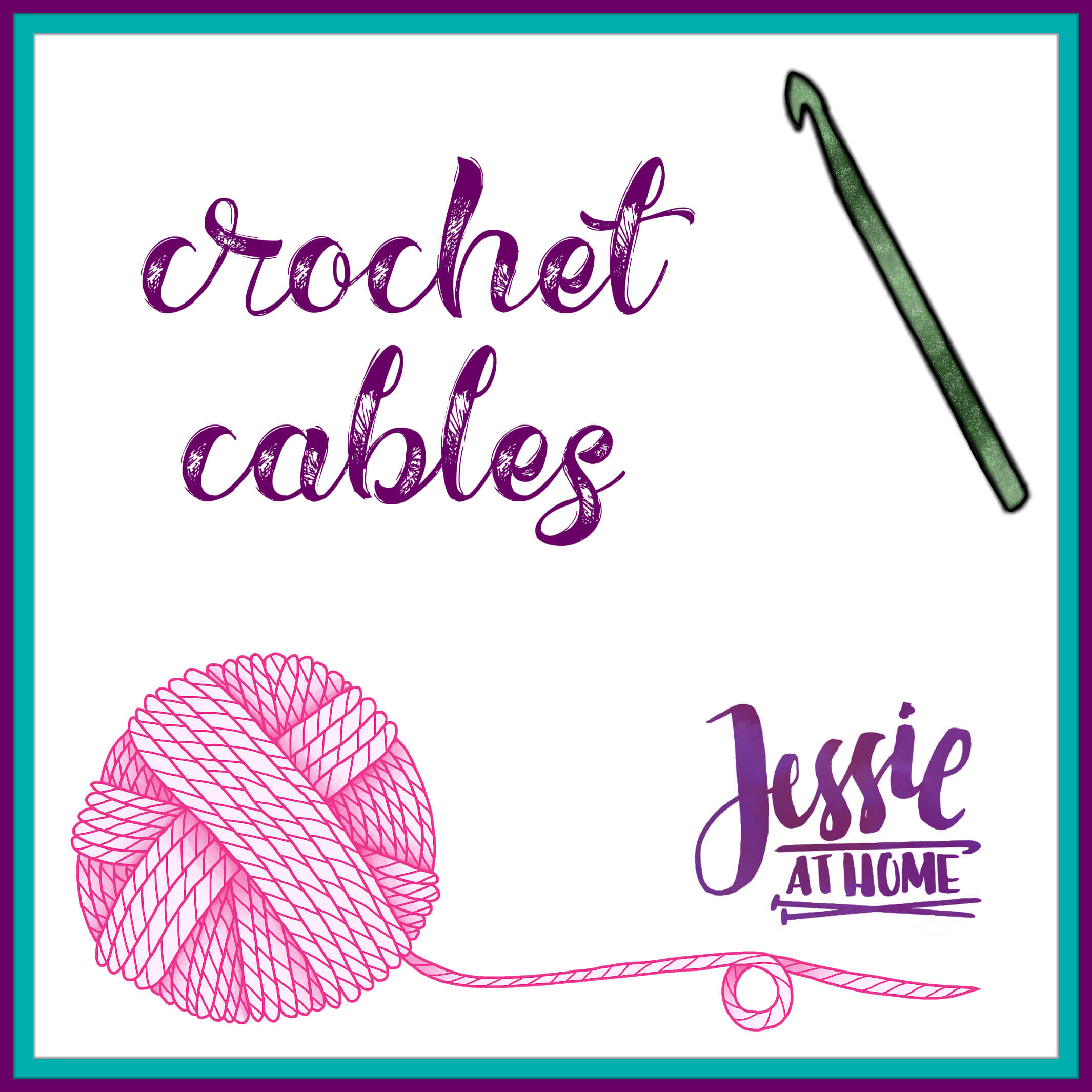 Crochet Cables Menu on Jessie At Home