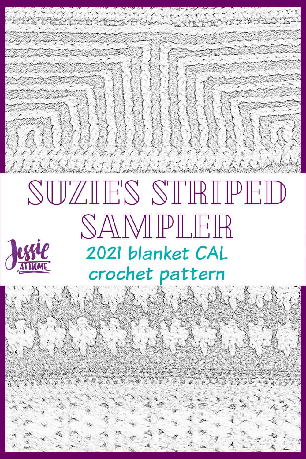 Suzie\'s Striped Sampler 2021 Blanket CAL