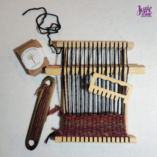 Weaving a Soap Bag