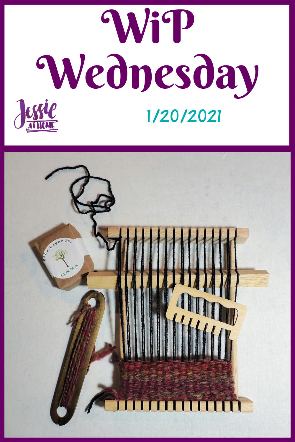 Woven Together - WiP Wednesday 1-20-2021 on Jessie At Home - Pin 1