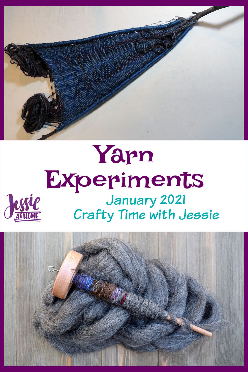 Yarn Experiments - January 2021 Crafty Time with Jessie