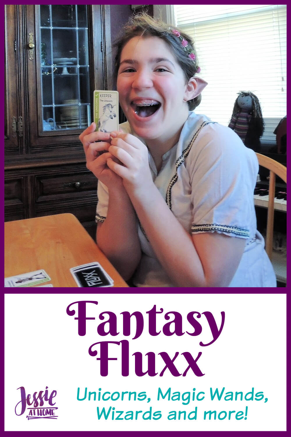 Fantasy Fluxx - Unicorns, Magic Wands, Wizards and more!