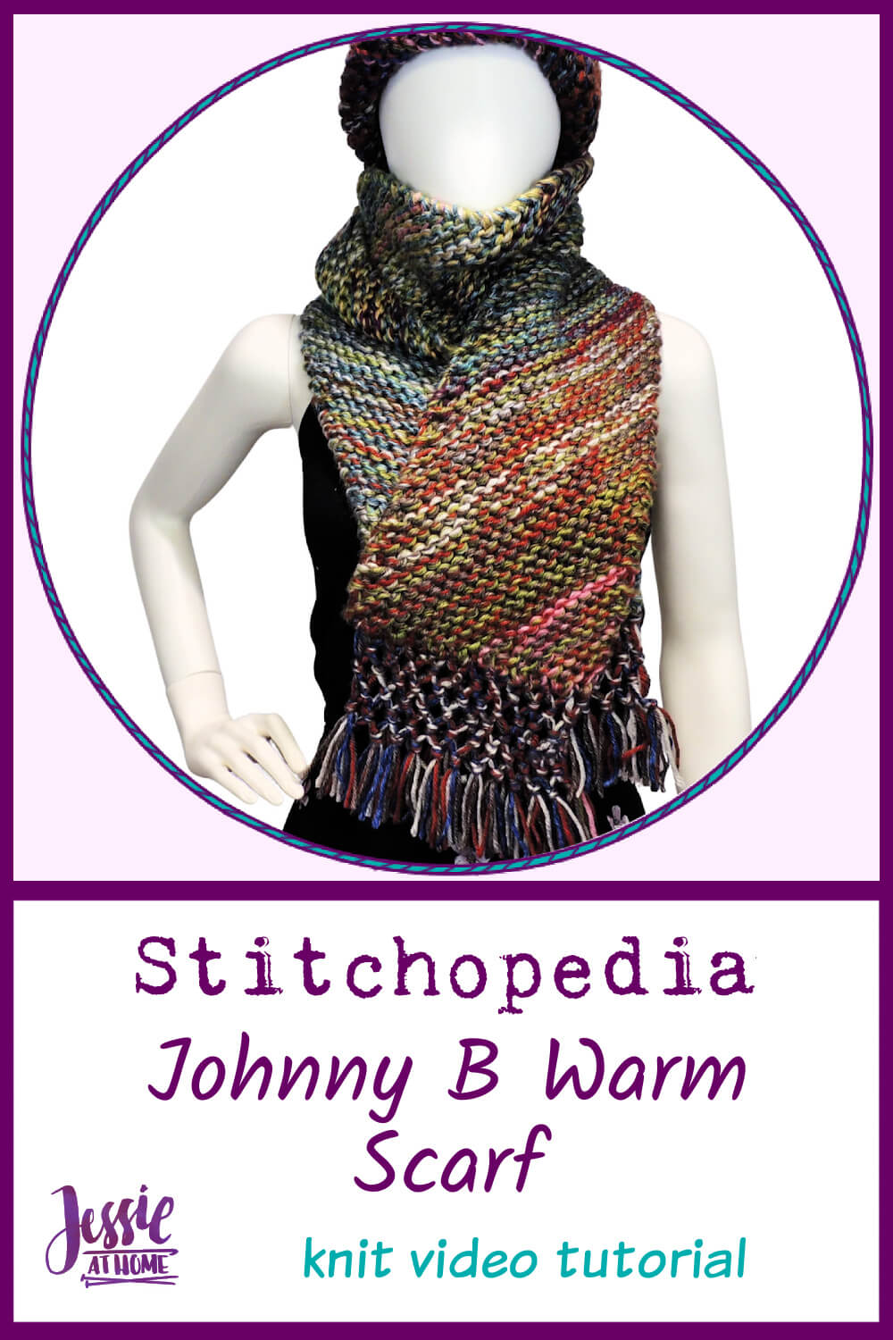Johnny B Warm Scarf Video Tutorial