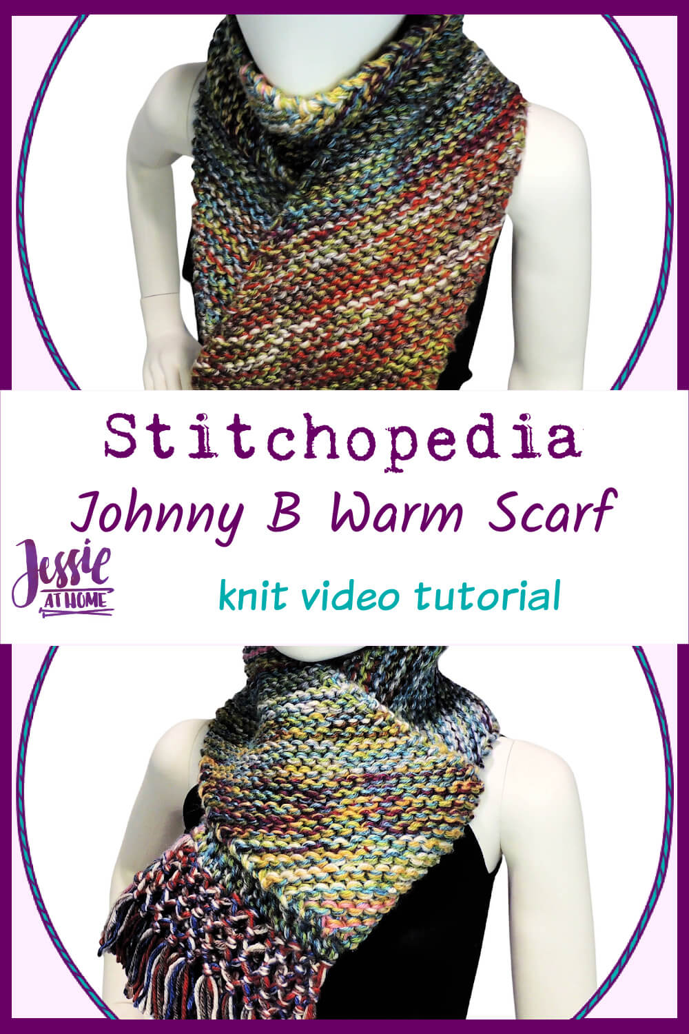 Johnny B Warm Scarf Video Tutorial