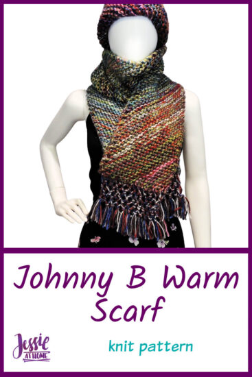 Johnny B Warm Scarf by Jessie At Home - Pin 2