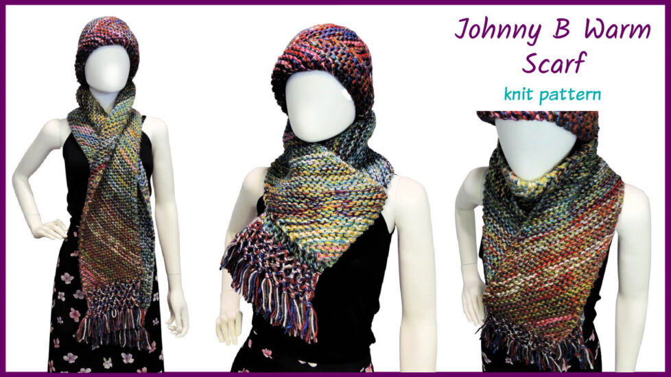 Johnny B Warm Scarf by Jessie At Home - Social