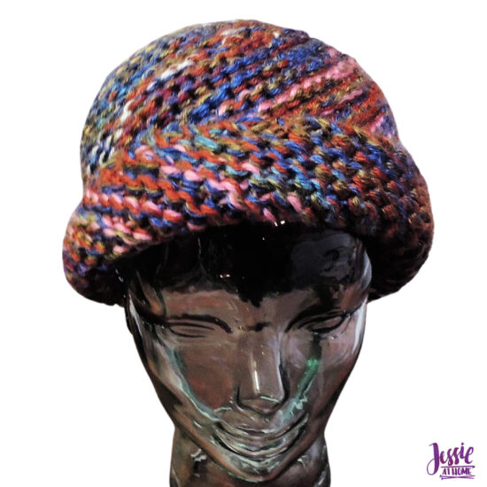 Johnny B Warm knit hat pattern by Jessie At Home - 5
