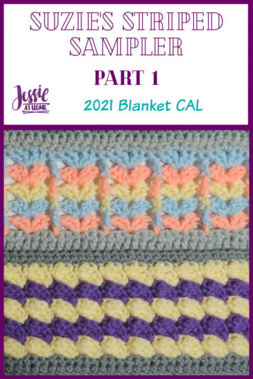Suzie's Striped Sampler Part 1 by Jessie At Home - Pin 1