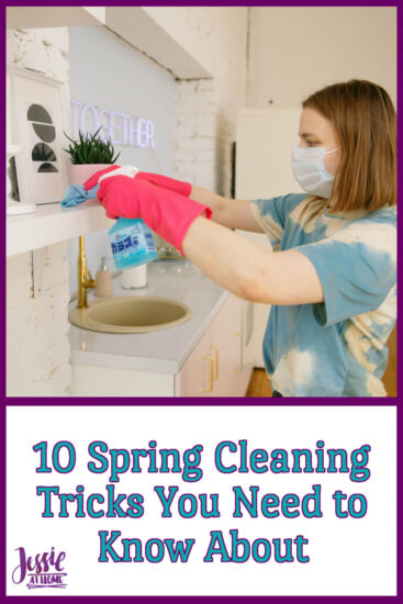 10 Spring Cleaning Tricks You Need to Know About on Jessie At Home - Pin 2