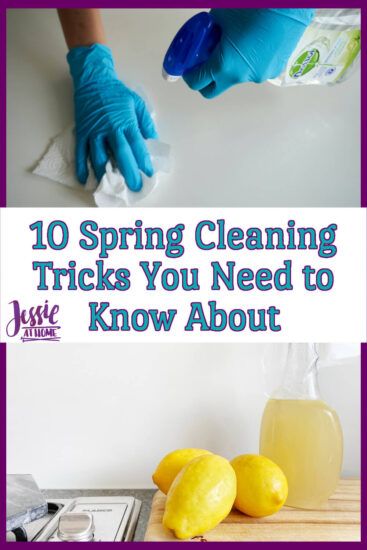 10 Spring Cleaning Tricks You Need to Know About on Jessie At Home - Pin 3