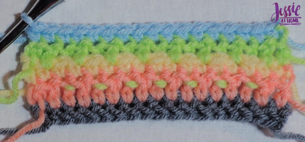 Alpine Stitch Row 5