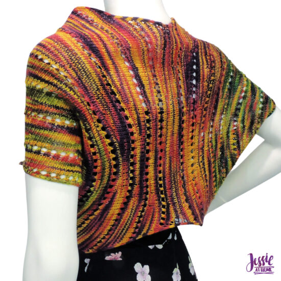 Faylinn - Fairy Wing Scarf Knit Pattern by Jessie At Home - 6
