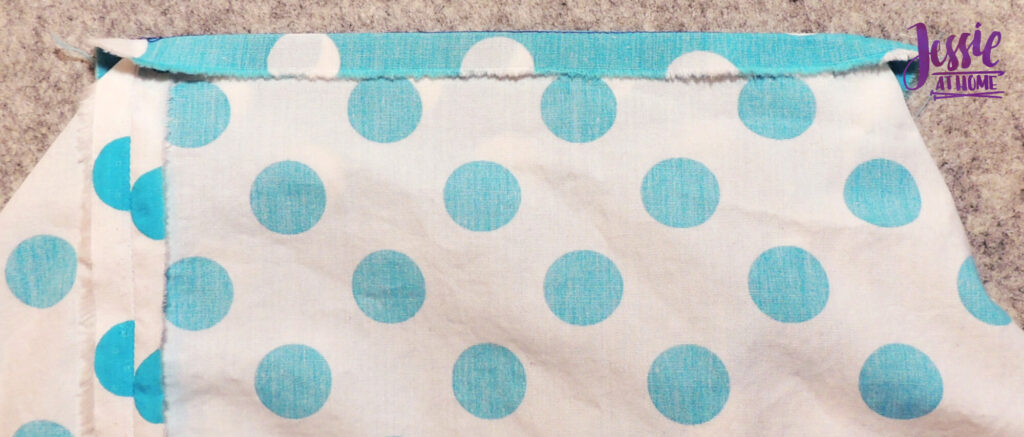 Fold and Press Lining Seam Allowance