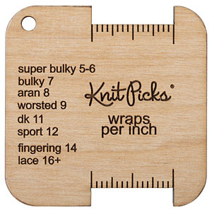 WeCrochet Mini Tool - Wraps Per Inch