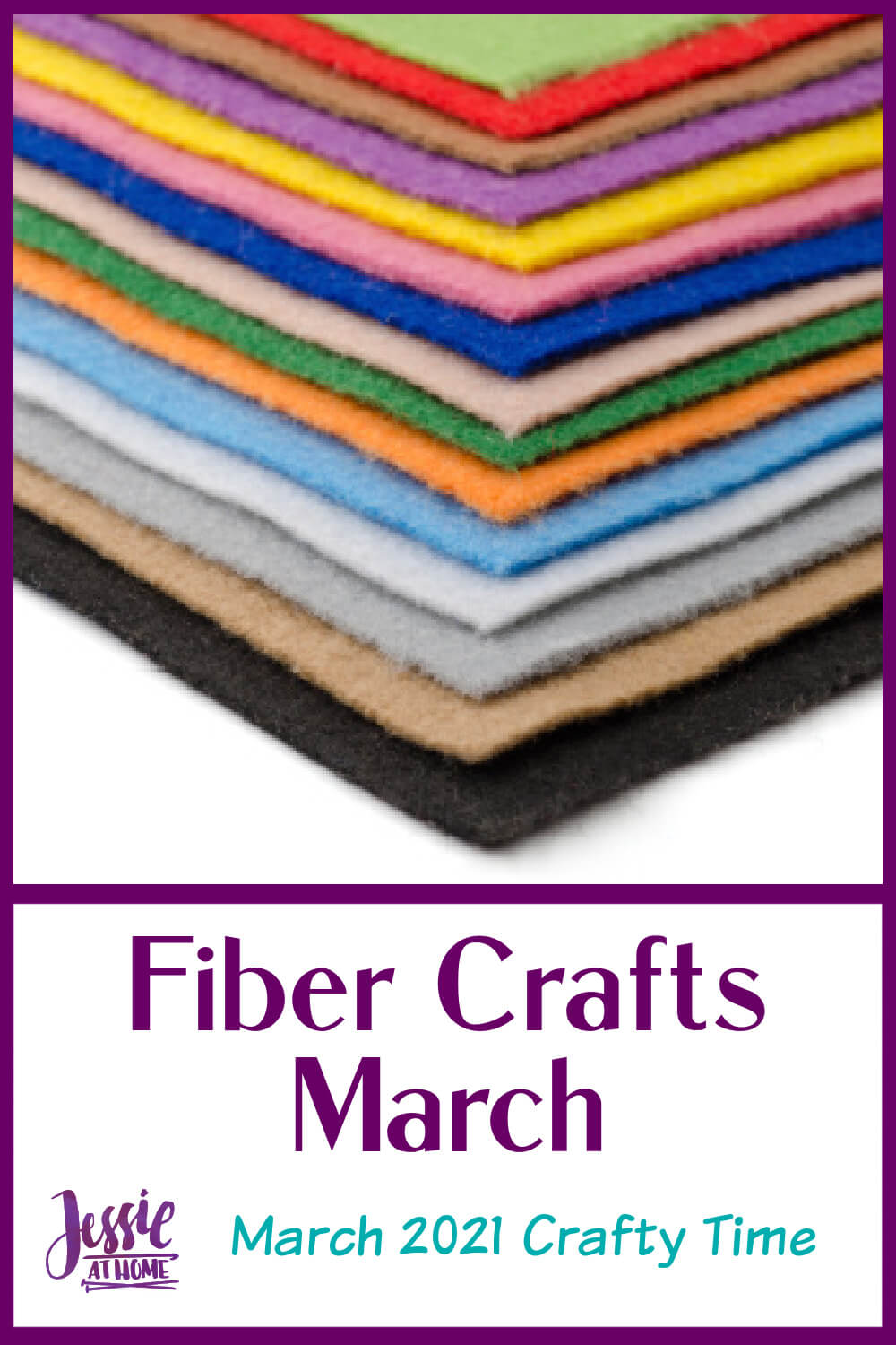 Fiber Crafts March - March 2021 Crafty Time with Jessie