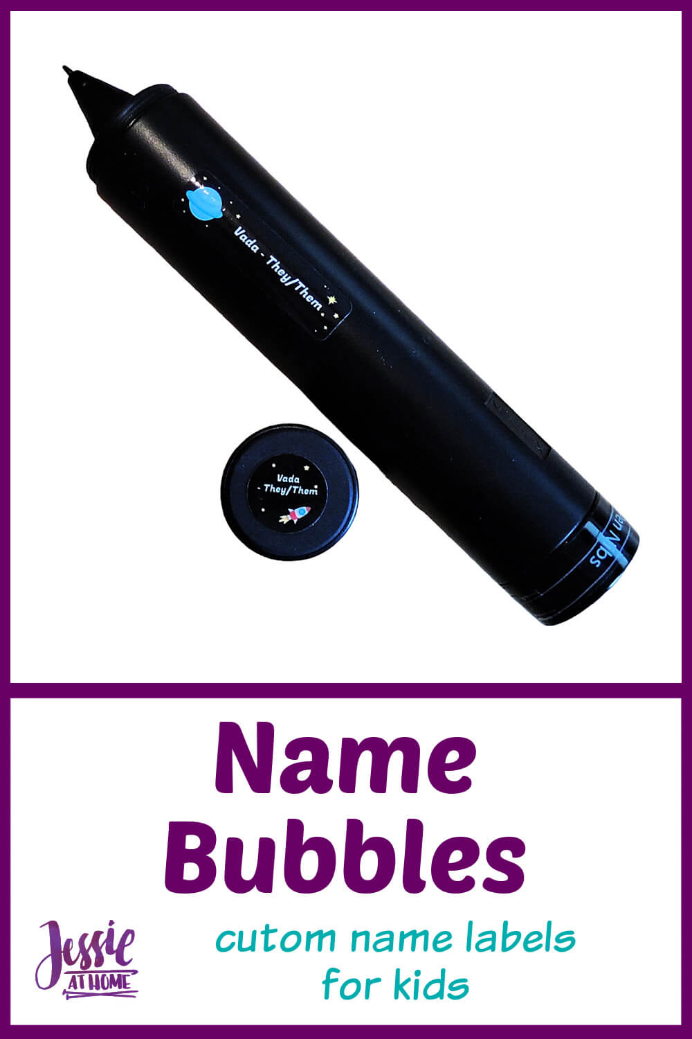 Name Bubbles - label your kids! (and their stuff)