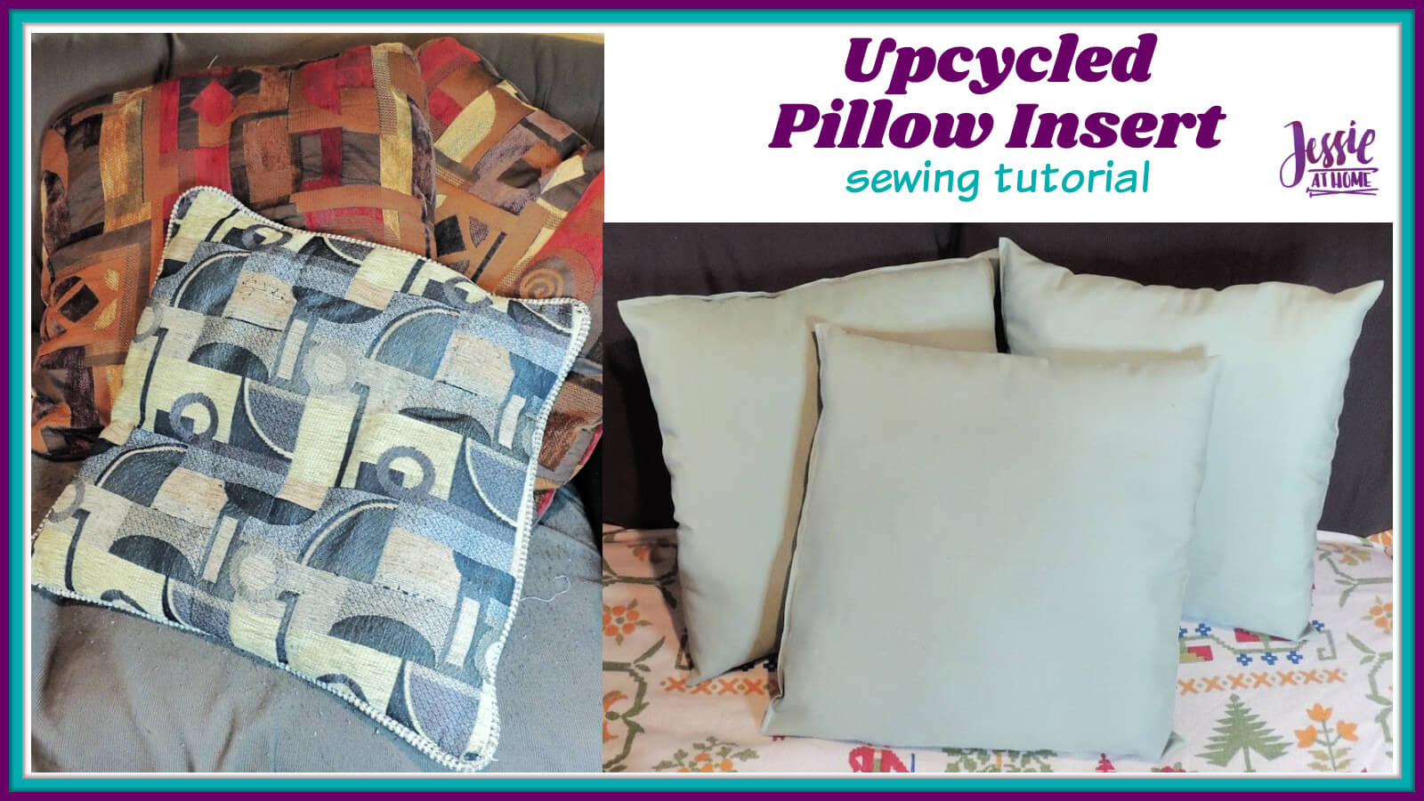 How to Restuff a Pillow: Giving New Life to Your Old Pillows - Practical  Whimsy Designs