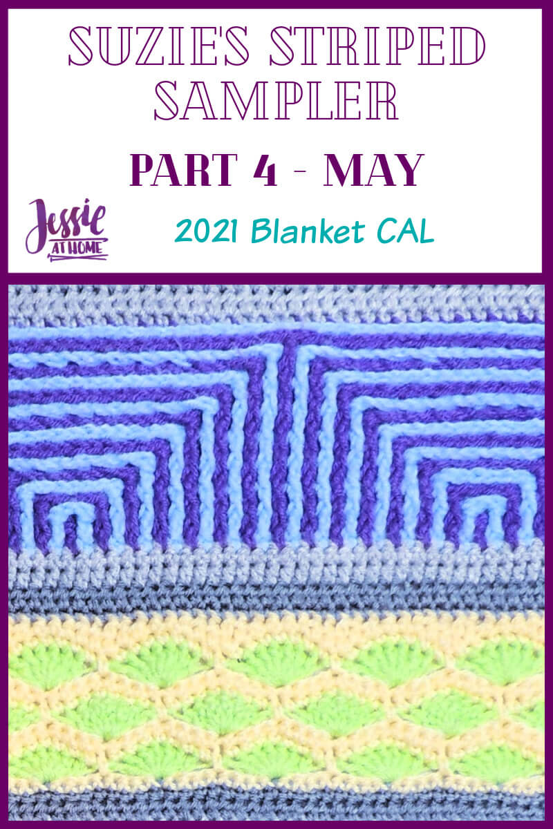 Suzie's Striped Sampler Part 4 by Jessie At Home - Pin 1