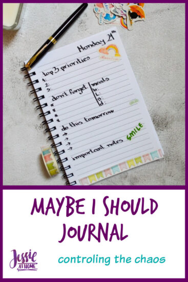 To Journal or Not To Journal - Jessie At Home - Pin 2