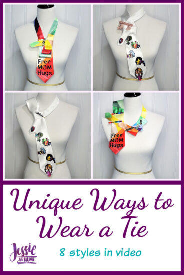 Unique Ways to Wear a Tie by Jessie At Home - Pin 2